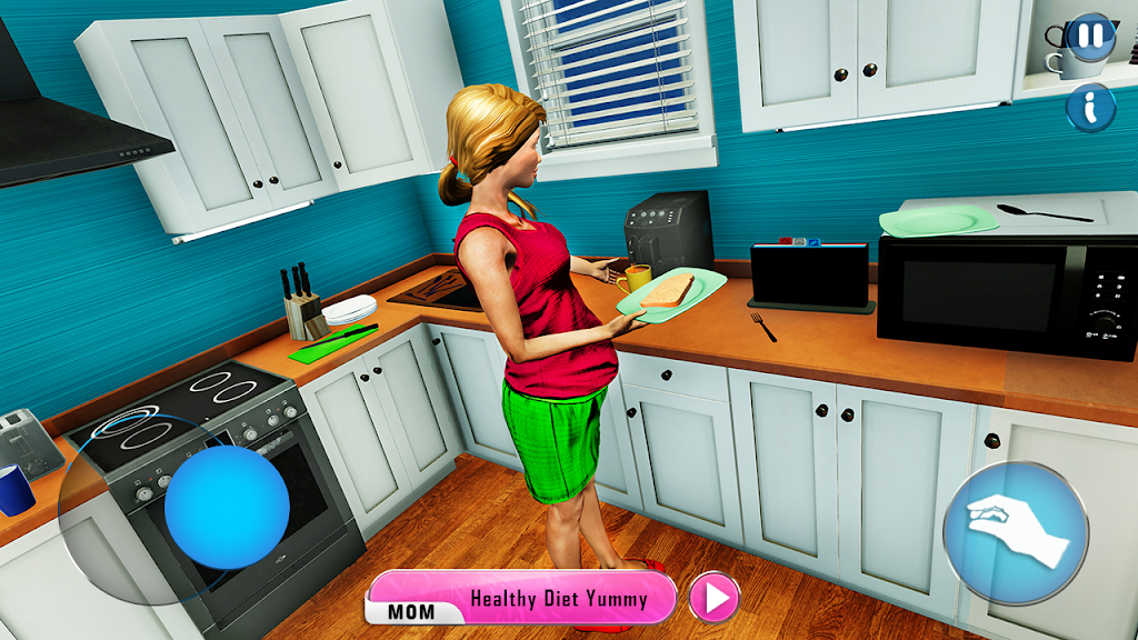 Pregnant Mom Baby Care Sim Screenshot 1