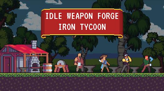 Idle Weapon Forge: Iron Tycoon Mod স্ক্রিনশট 0