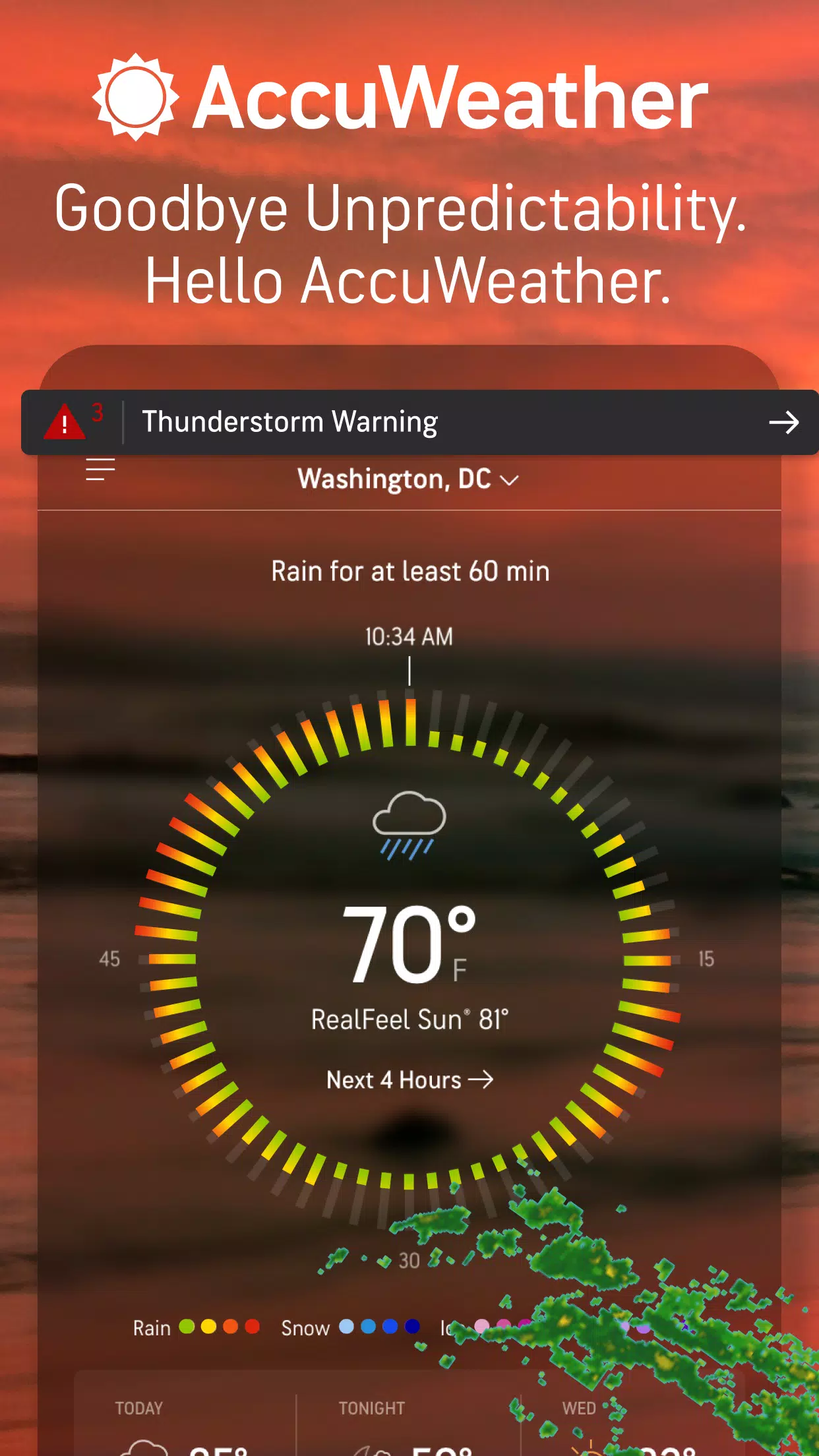 AccuWeather Скриншот 0