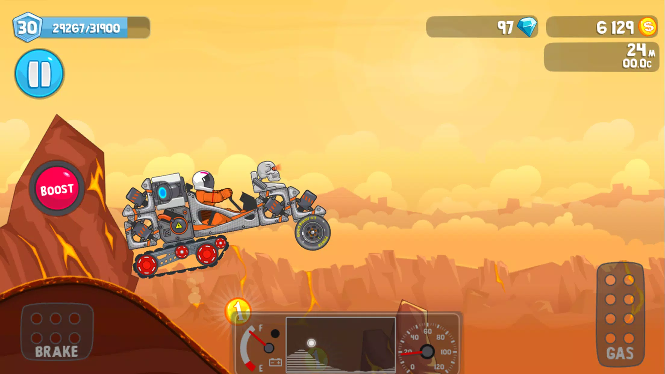 Rovercraft:Race Your Space Car Captura de pantalla 2