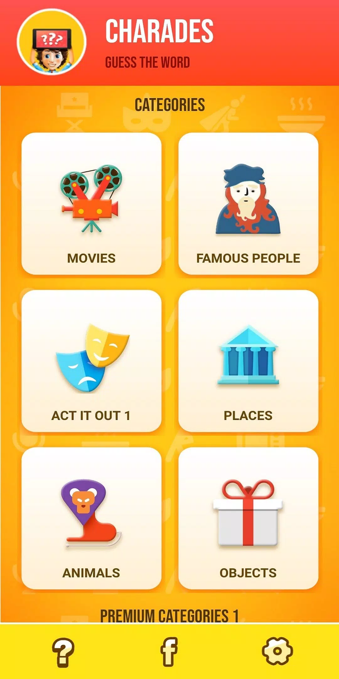 Charades Guess the Word Tangkapan skrin 3
