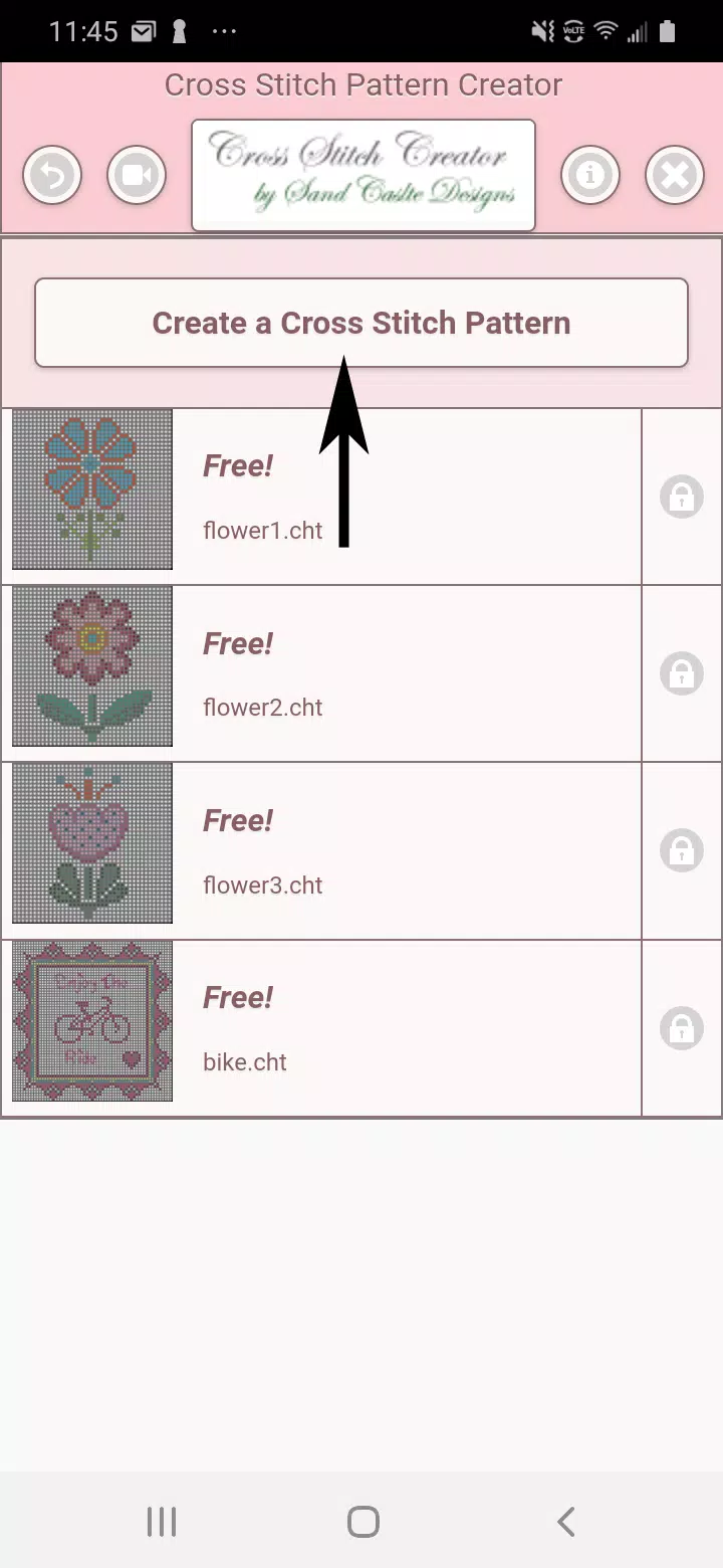 Cross Stitch Pattern Creator Ảnh chụp màn hình 0