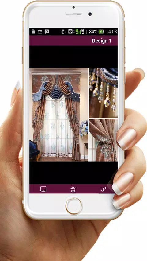 Schermata Curtains Design Idea 2