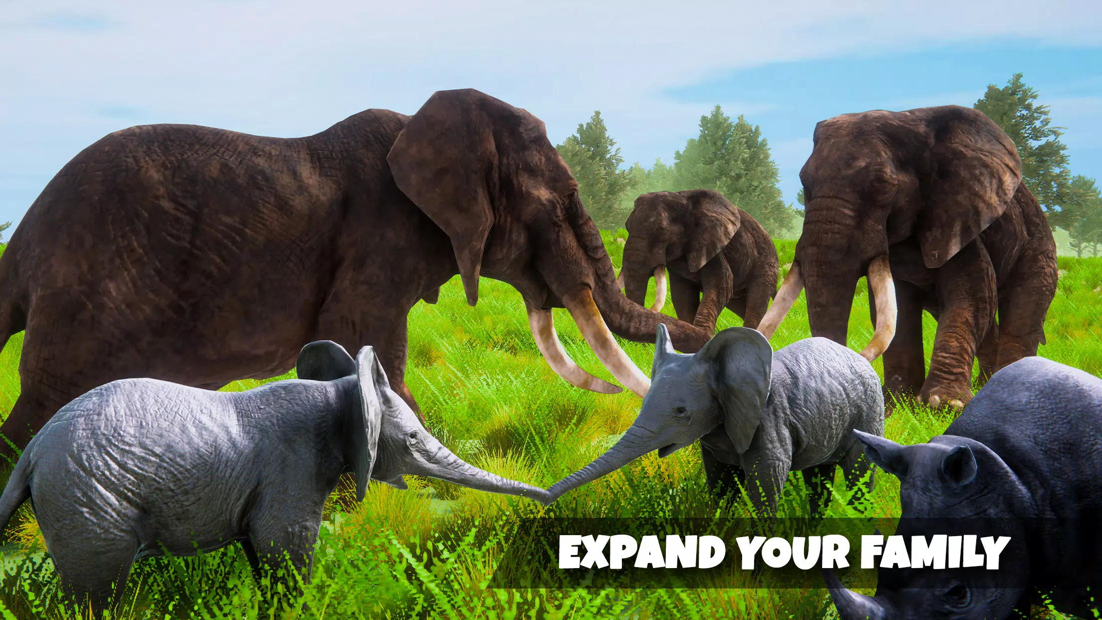 Elephant Simulator Wild Life Schermafbeelding 0