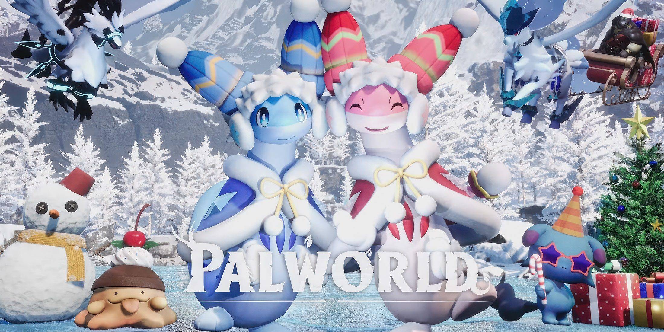 Palworld offre une ambiance festive avec six skins gratuits