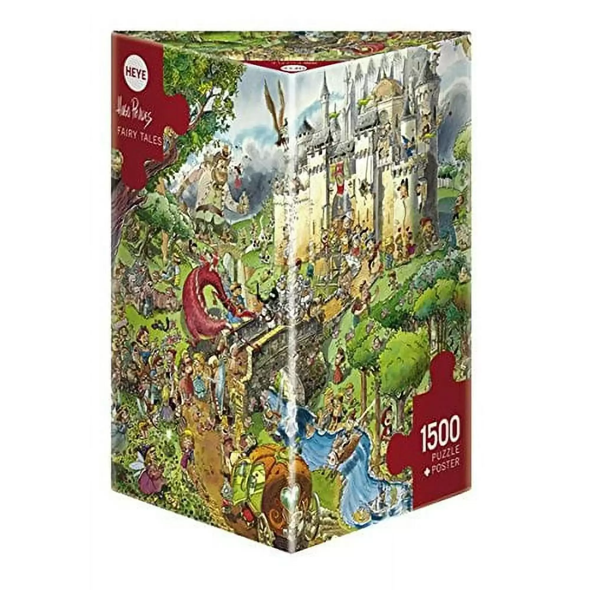 Heye Triangular Fairy Tales Prades Puzzles (1500-Piece)