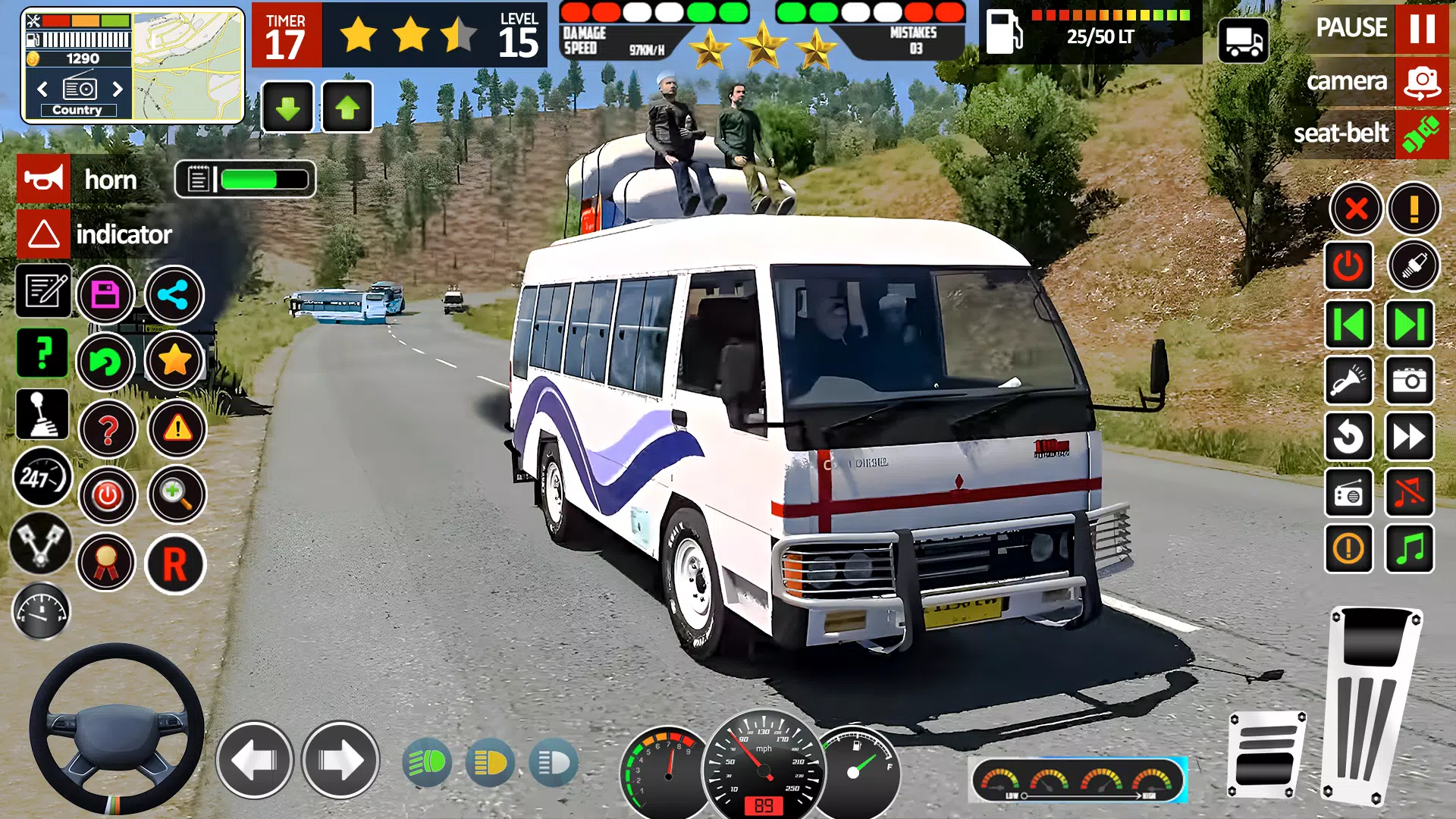 Mini Bus Game: Bus Driving 3D Скриншот 1