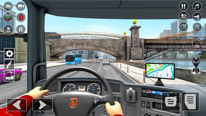 Bus Games 3D-Bus Driving Games स्क्रीनशॉट 2