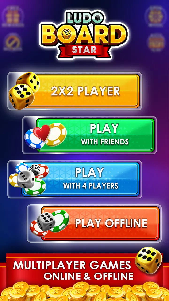 Ludo Online: Play with Friends ဖန်သားပြင်ဓာတ်ပုံ 0