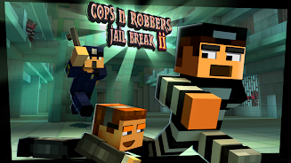 Cops N Robbers: Prison Games 2 Captura de pantalla 0