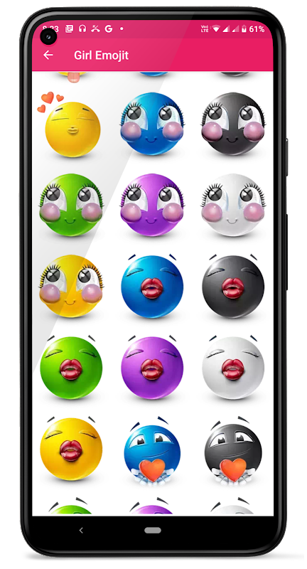 Kiss Me Love Stickers: Kiss Me Wallpaper ဖန်သားပြင်ဓာတ်ပုံ 1