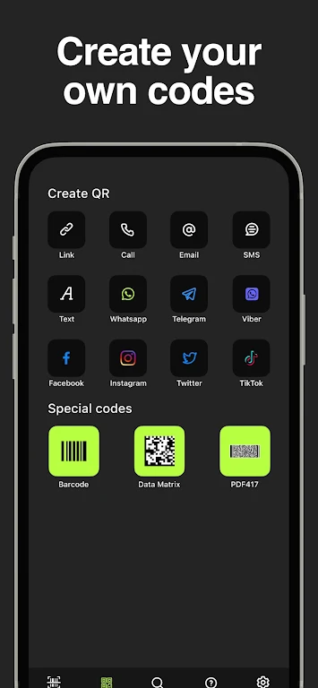 QR code Scanner & Creator スクリーンショット 2