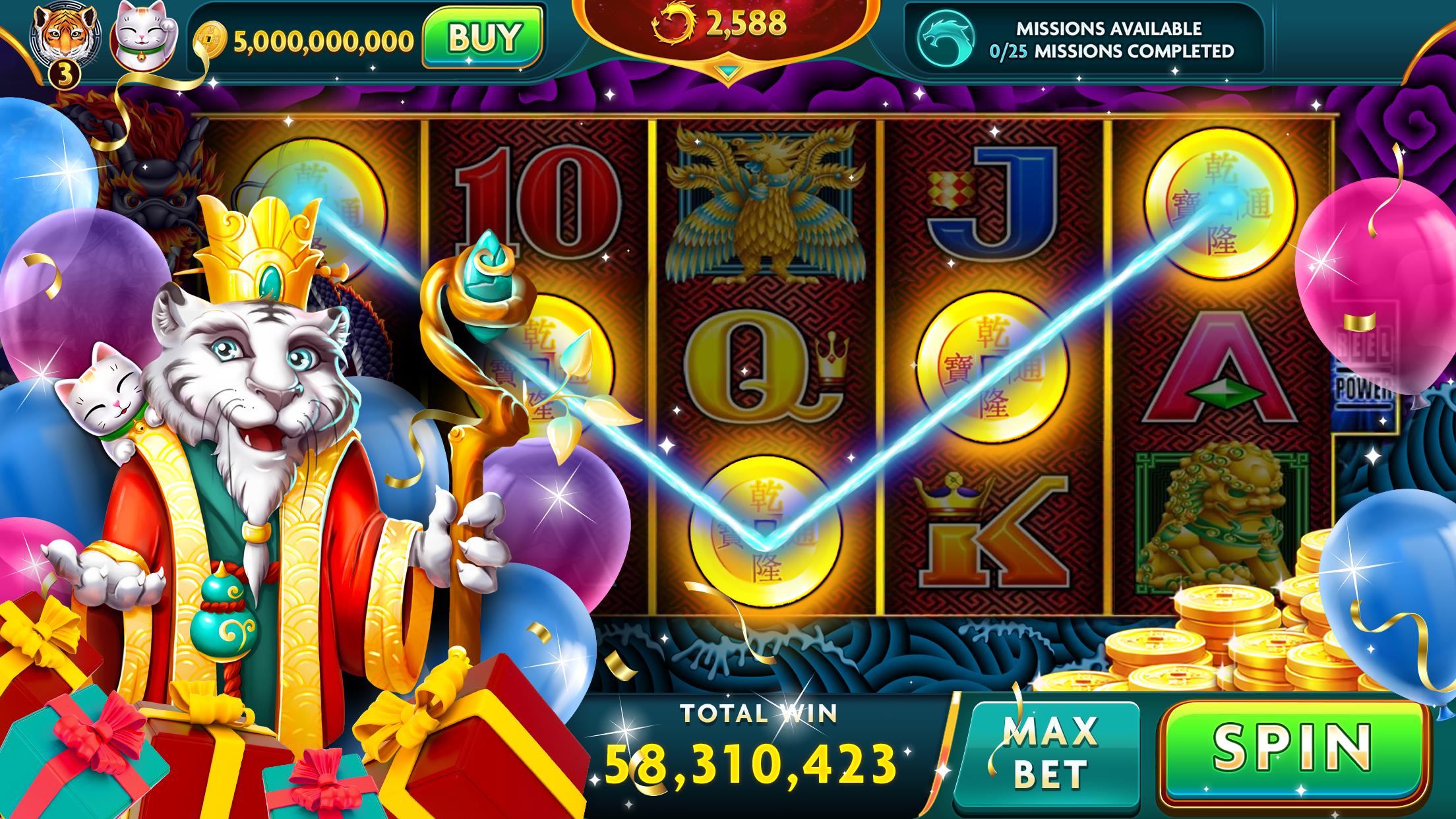 Schermata Mighty Fu Casino - Slots Game 2