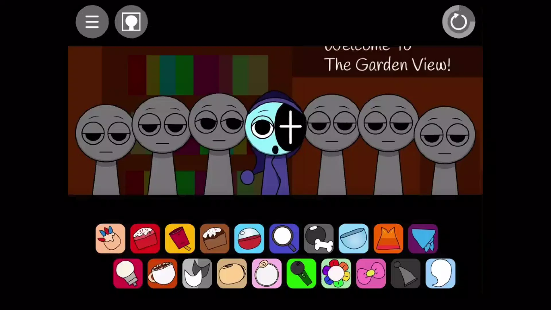 Sprunki Horror Dandy Mod Song Скриншот 1