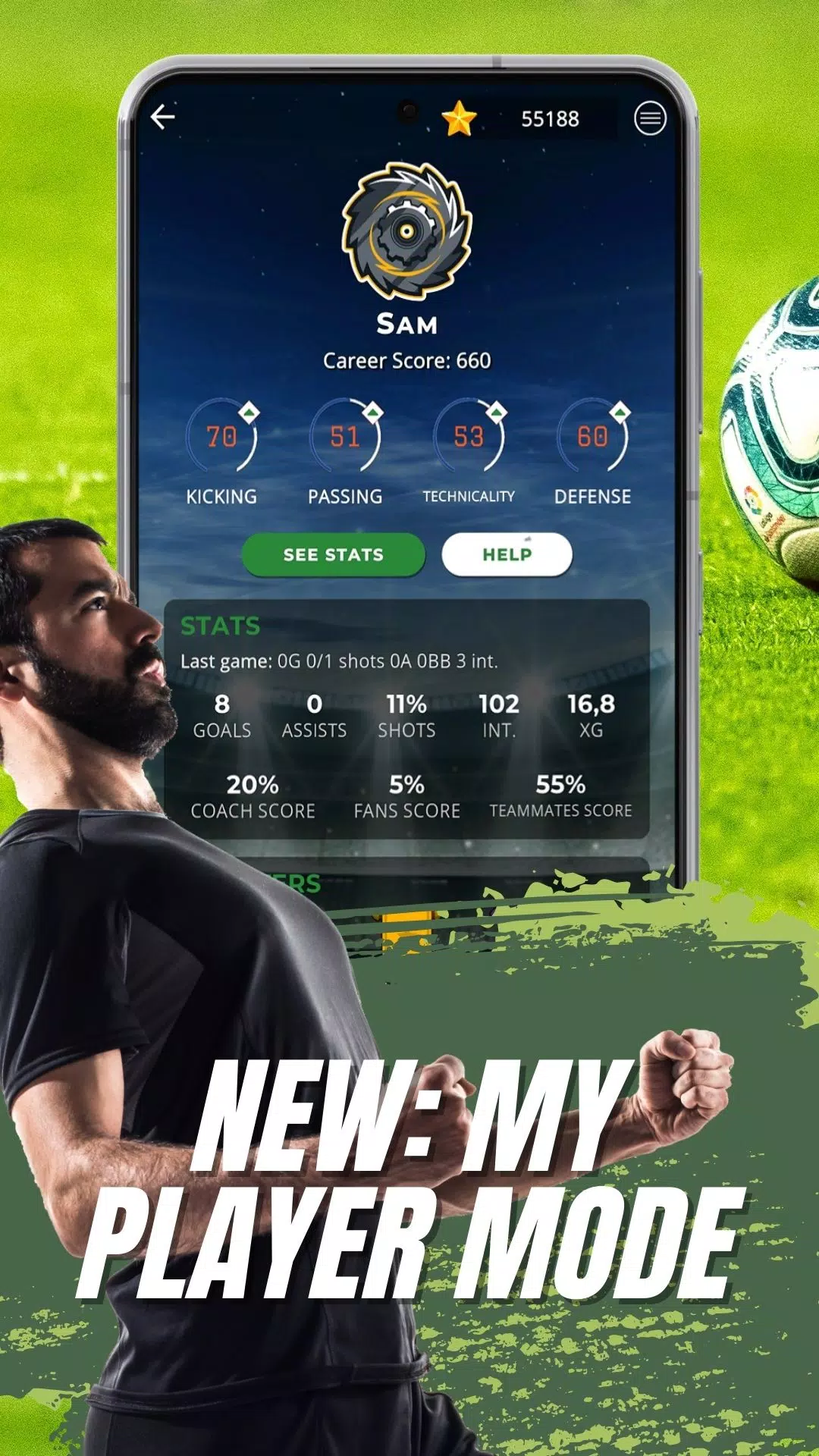 Astonishing Eleven Football Zrzut ekranu 3
