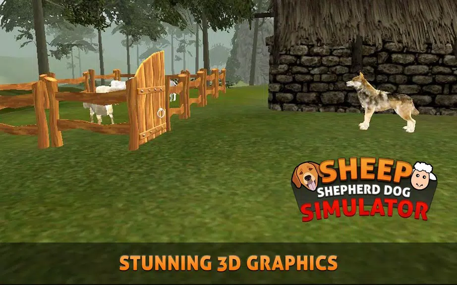 Sheep Shepherd Dog Simulator Captura de pantalla 1