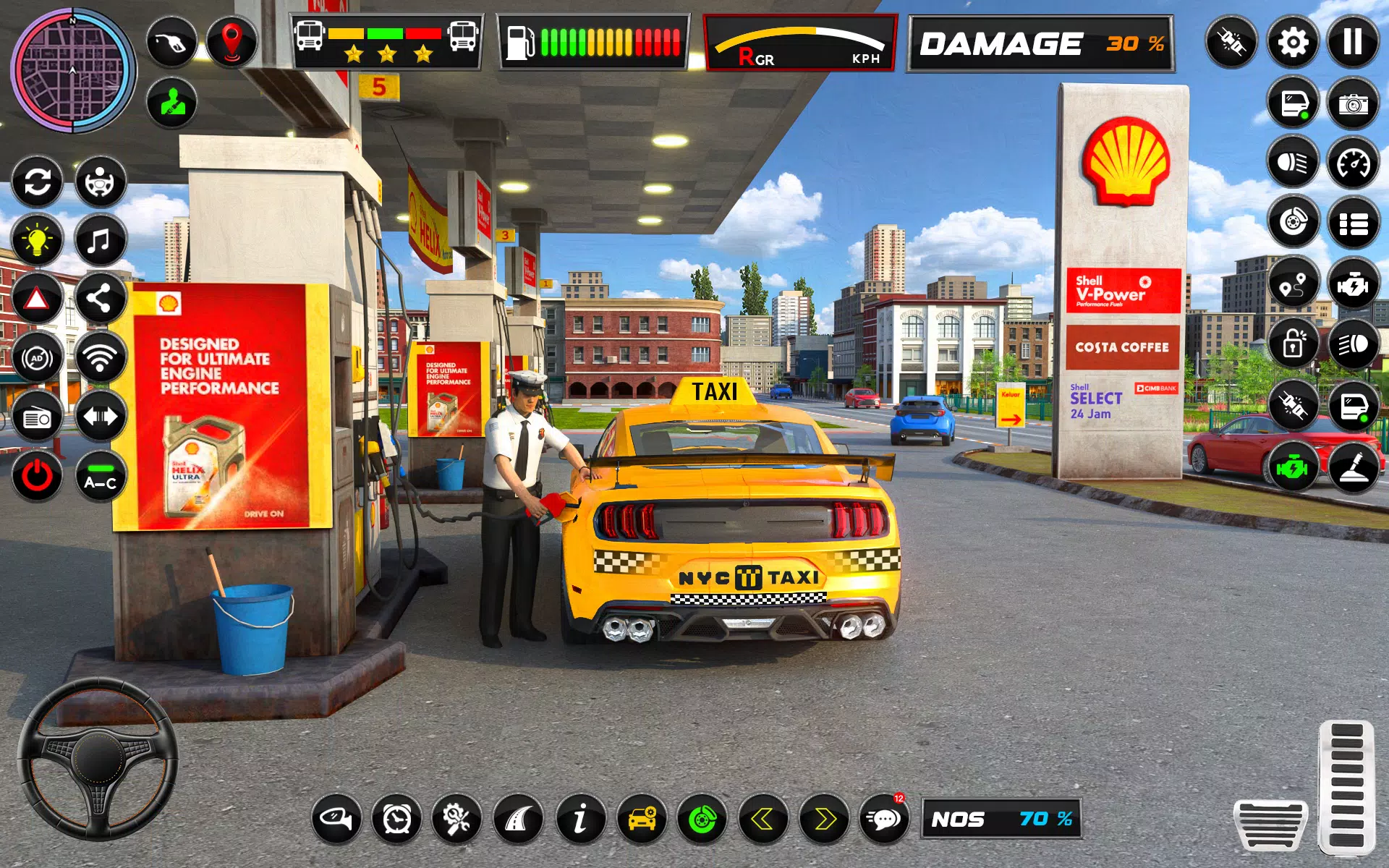 Taxi Simulator USA: City Drive應用截圖第3張