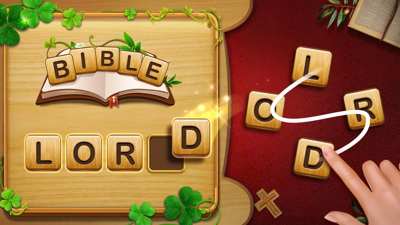 Bible Word Connect Puzzle Game 스크린샷 1