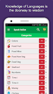 Speak Italian : Learn Italian Schermafbeelding 0