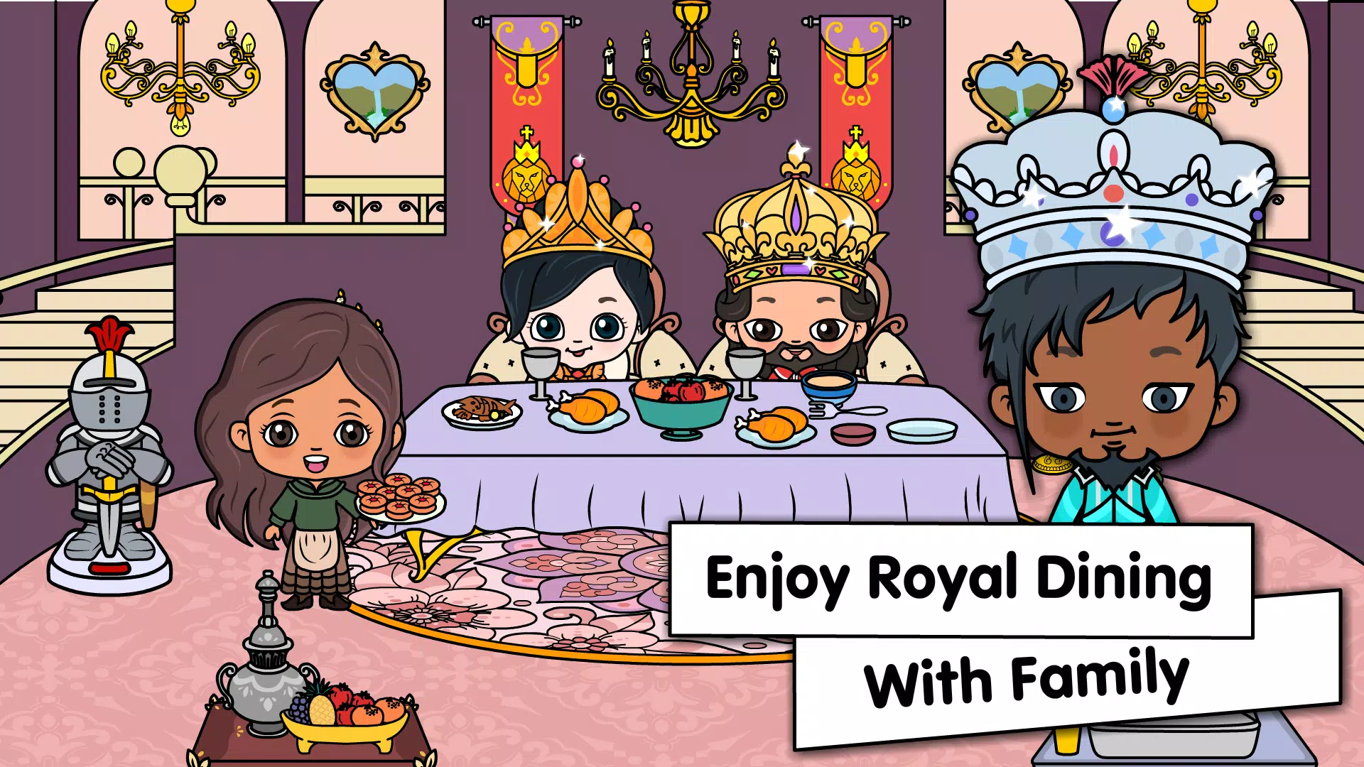 Tizi Town Princess Castle Game Captura de pantalla 1