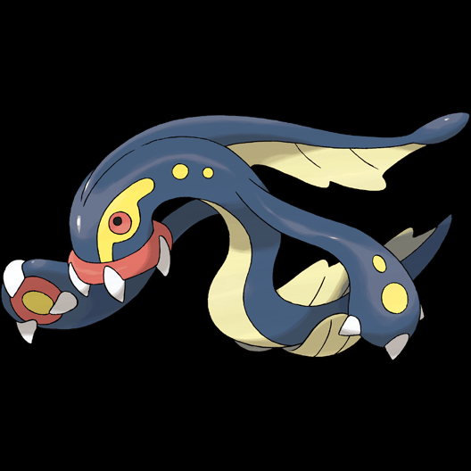 Eelektross w Pokemon Scarlet & Violet w ramach artykułu o 7-gwiazdkowym Raidie Quaquaval.