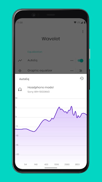 Wavelet: headphone specific EQ Скриншот 0