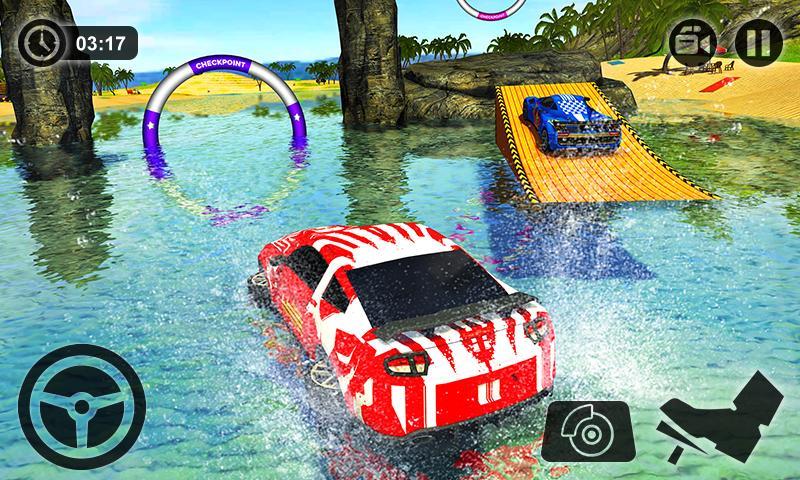 Floating Water Surfer Car Driv 스크린샷 2