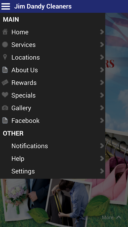 Jim Dandy Cleaners Screenshot 1