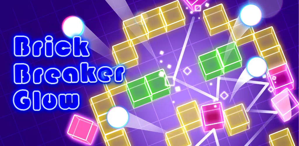 Brick Breaker Glow スクリーンショット 0