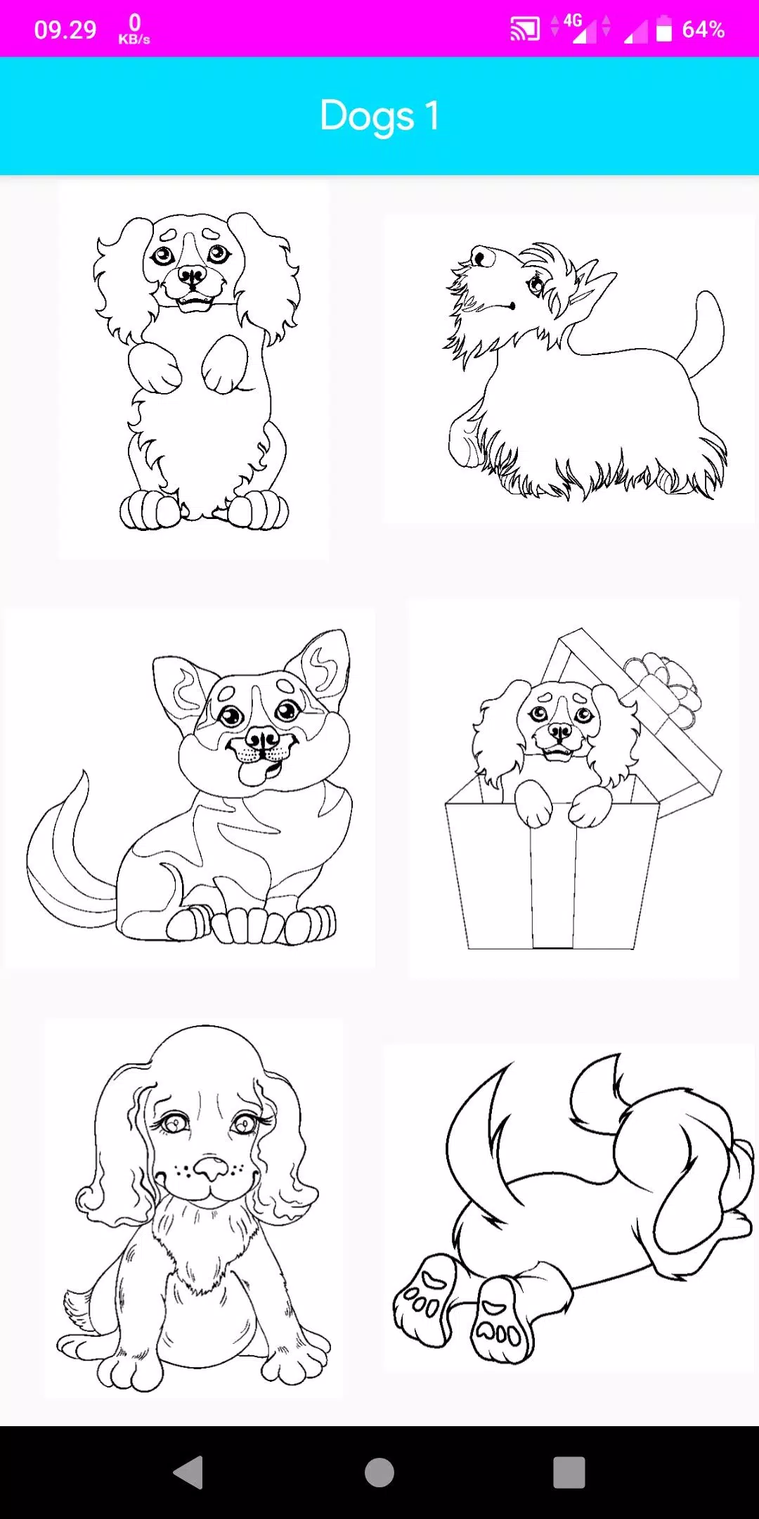 Schermata Coloring Dogs 2