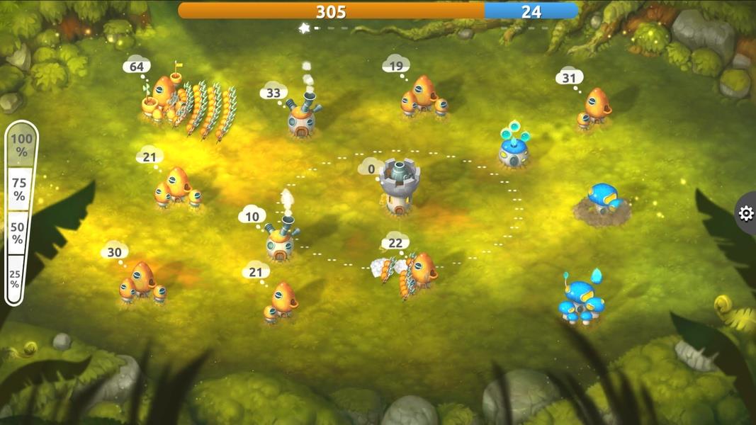 Mushroom Wars 2: RTS Strategy स्क्रीनशॉट 2