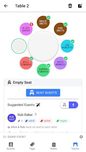 Table Tailor: Seating Planner Tangkapan skrin 1