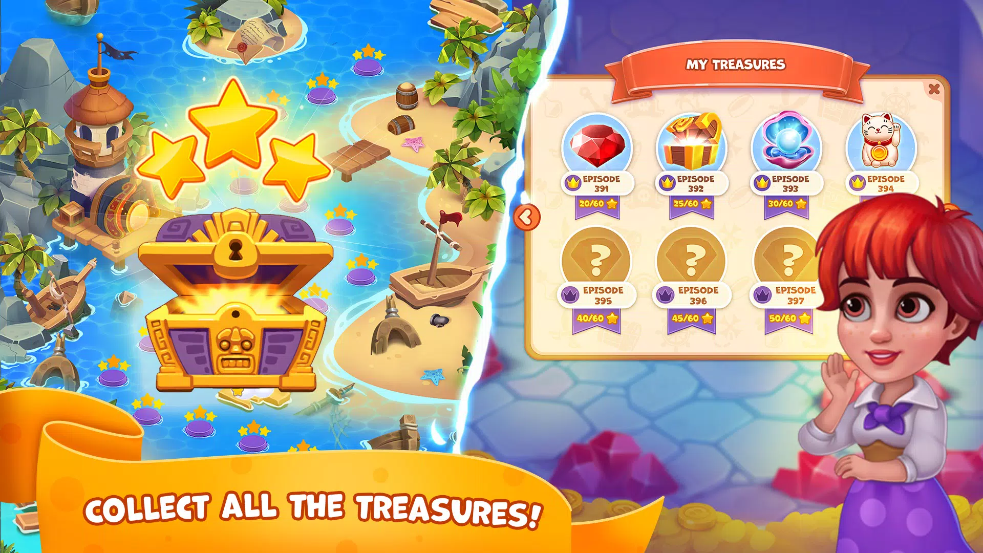 Pirate Treasures Tangkapan skrin 3