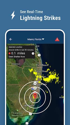 Weather by WeatherBug ဖန်သားပြင်ဓာတ်ပုံ 2