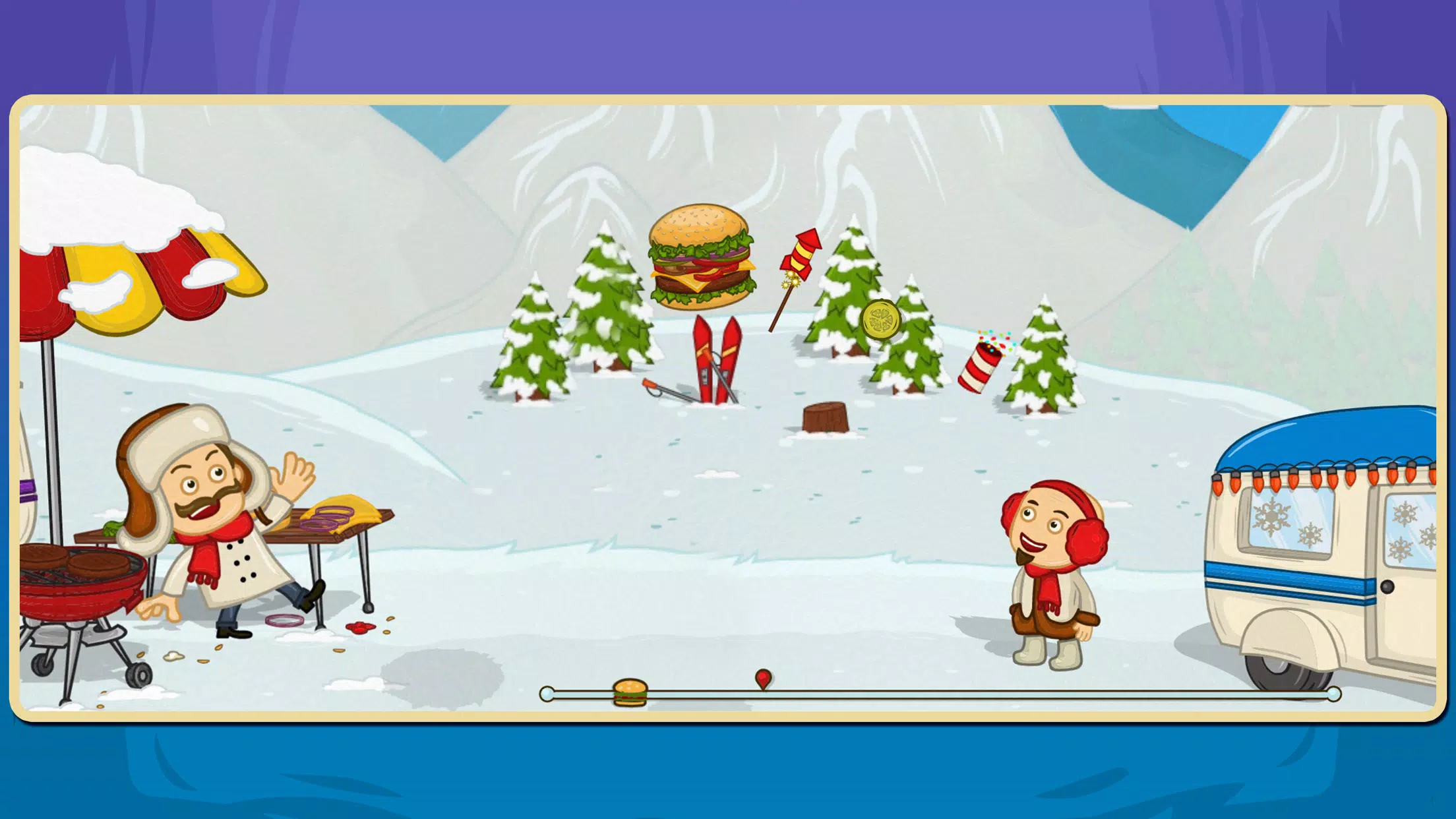 Mad Burger 2: Xmas edition Ekran Görüntüsü 0