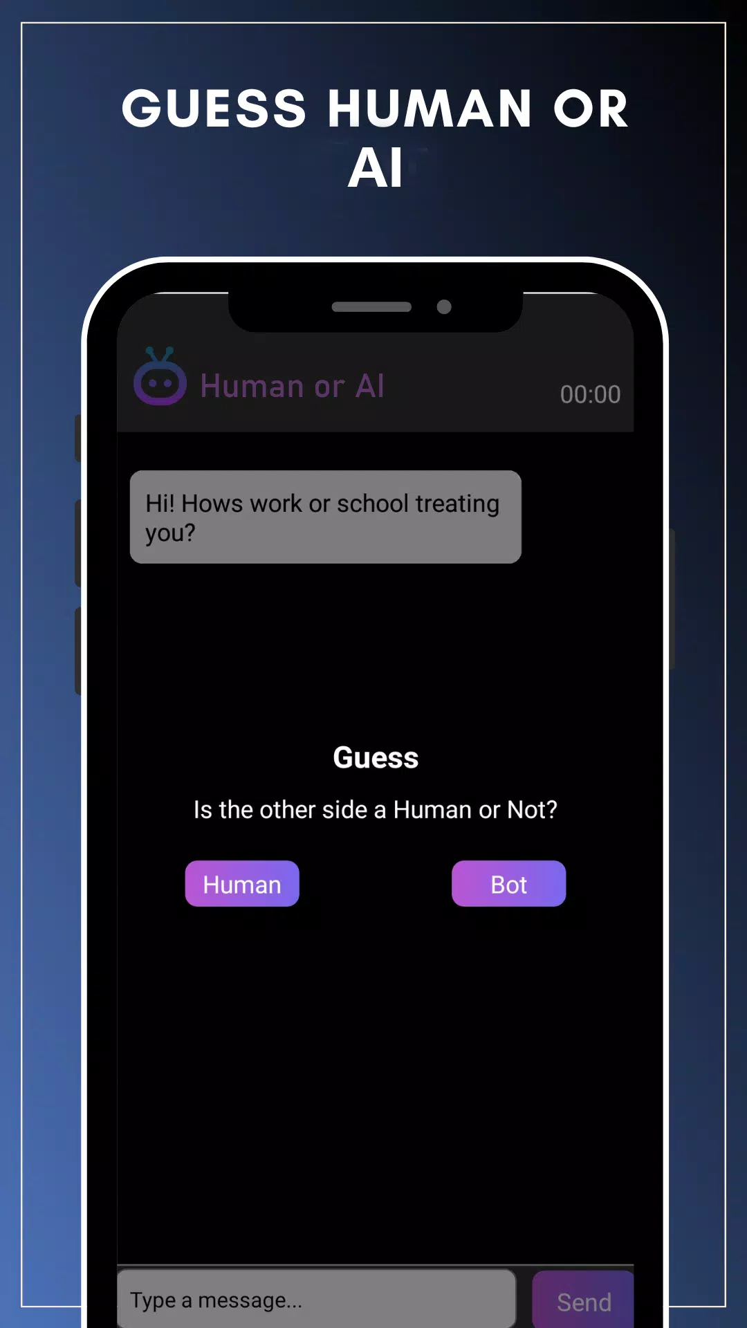 Human or AI Captura de tela 1