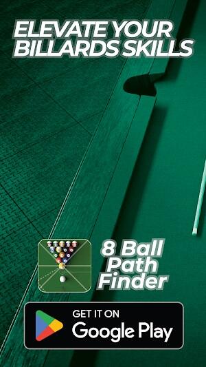 8 Ball Path Finder: Line Tool ဖန်သားပြင်ဓာတ်ပုံ 0