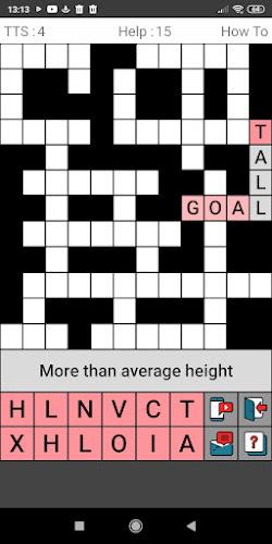 Mini Crossword Puzzle Schermafbeelding 0