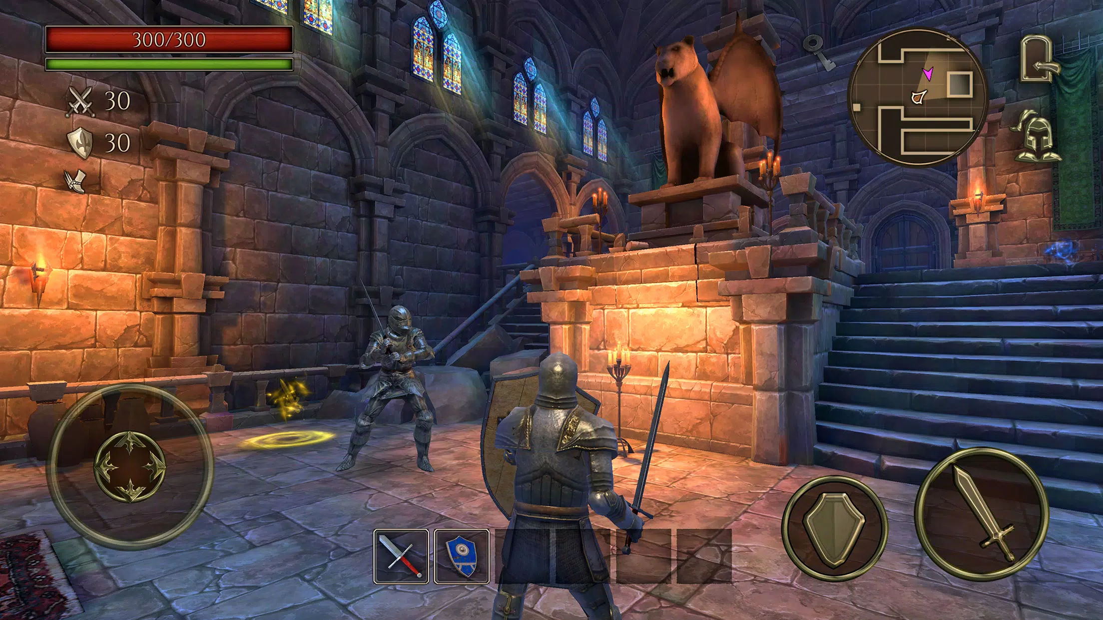 Ghoul Castle 3D - Action RPG Captura de tela 0