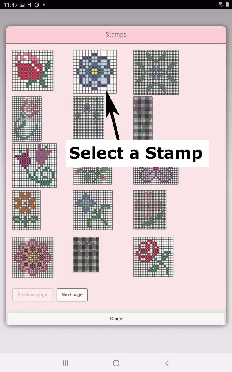 Cross Stitch Pattern Creator Ảnh chụp màn hình 3