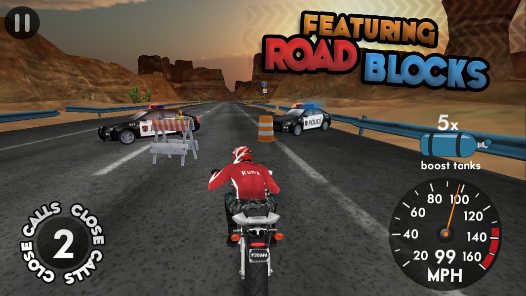 Highway Rider Скриншот 0