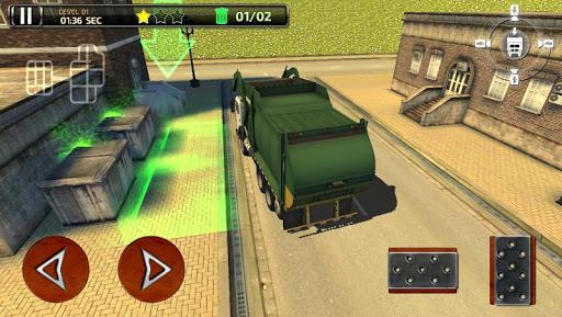 Garbage Truck Simulator 3D Racing Games 2017 Zrzut ekranu 3