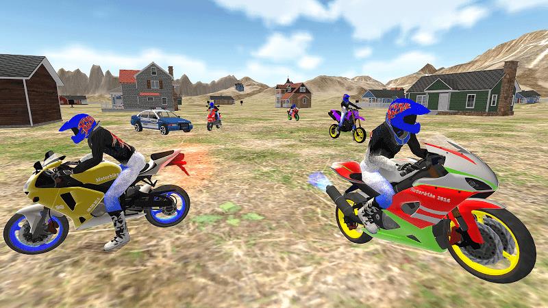 Real Moto Bike Racing Game Screenshot 0