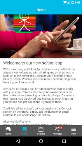 mySchoolApp Screenshot 2