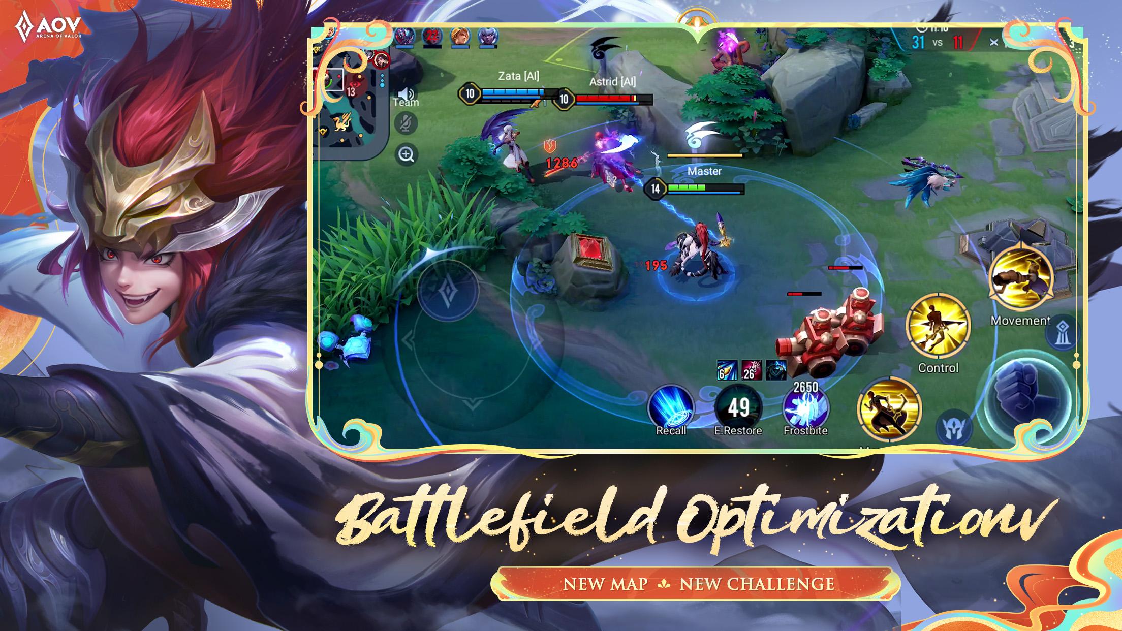 Garena AOV: 5v5 Fest Ảnh chụp màn hình 1