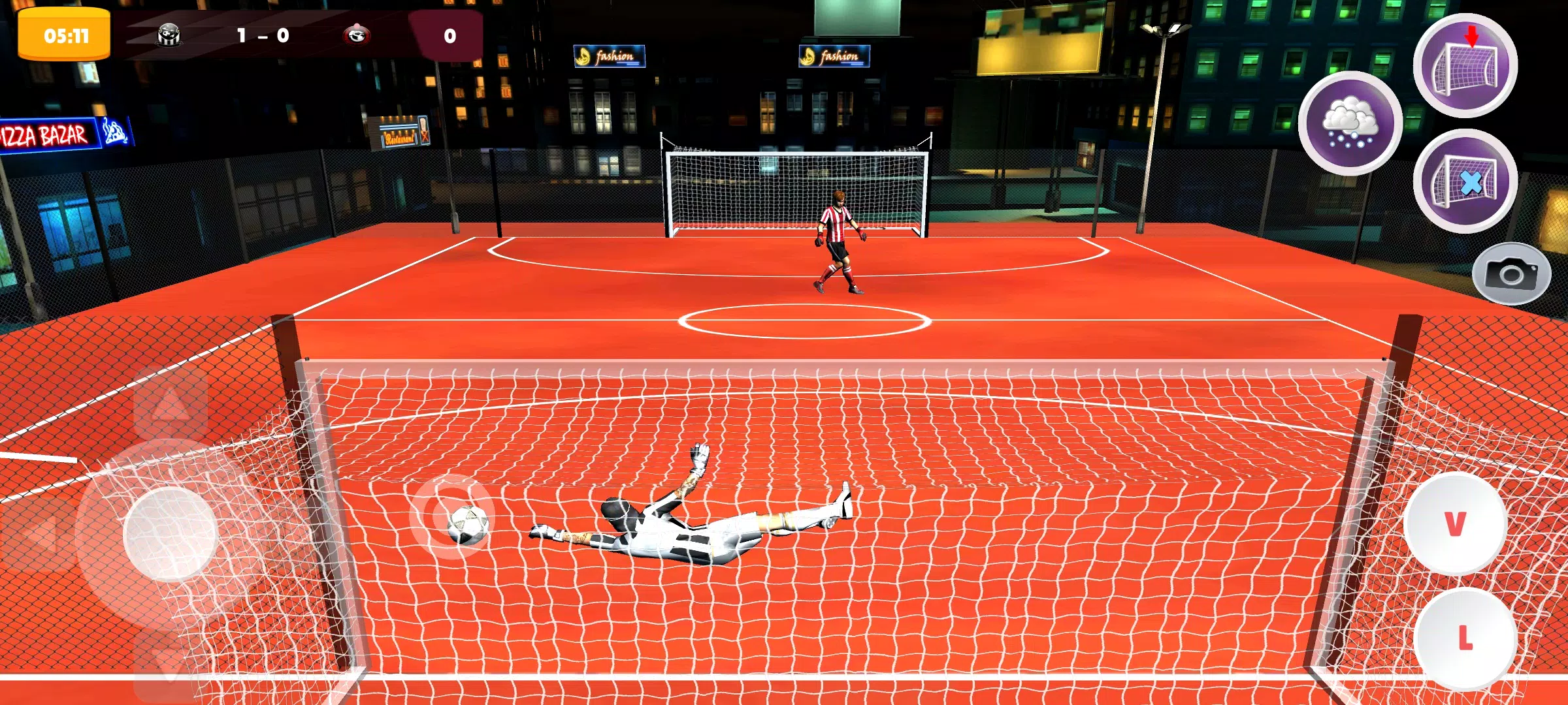 Goalie Wars Football Street स्क्रीनशॉट 0
