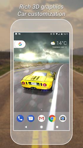 3D Car Live Wallpaper Lite Ekran Görüntüsü 2