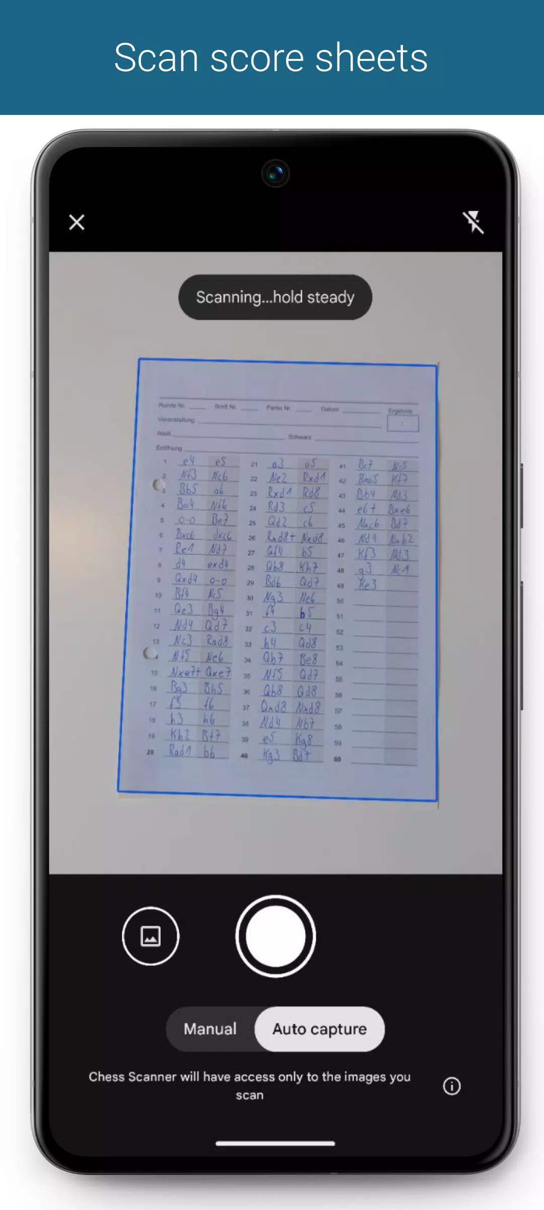 Chess Scanner Capture d'écran 0