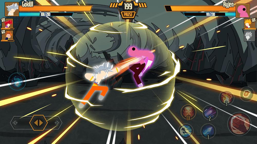 Stickman Dragon Fight - Super應用截圖第0張