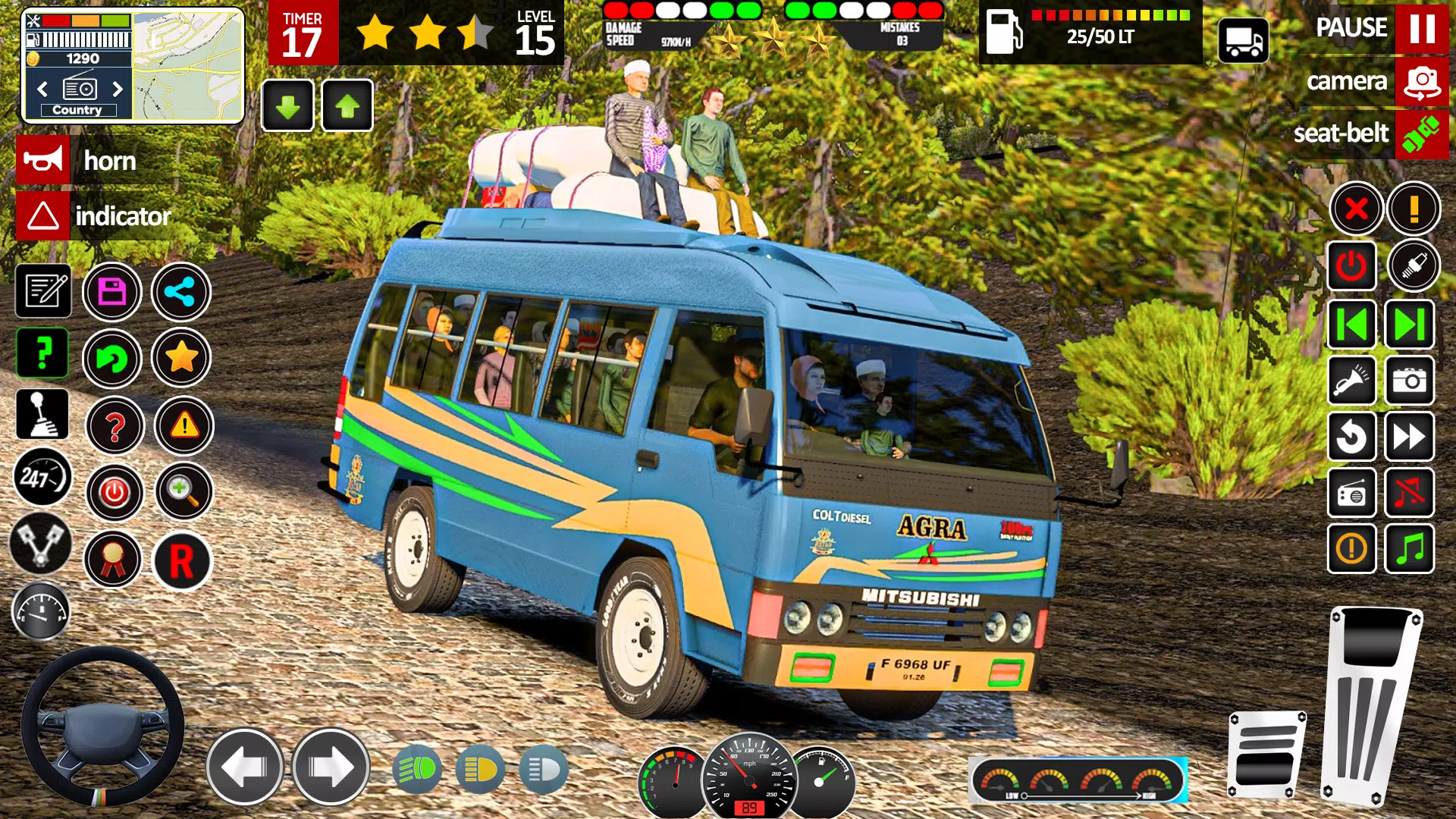 Real Mini Coach: Bus Game 3D應用截圖第1張